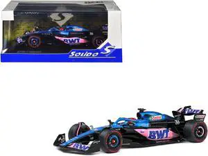 Alpine A523 #31 Esteban Ocon "BWT" 3rd Place "Formula One F1" Monaco GP (2023) 1/43 Diecast Model Car by Solido