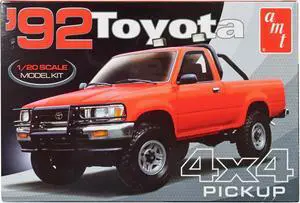 Skill 2 Model Kit 1992 Toyota 4x4 Pickup Truck (2023) 1/20 Scale Model by AMT