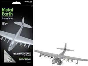 Model Kit Hughes H-4 Hercules Flying Boat "The Spruce Goose" (Moderate Difficulty) Steel Model by Metal Earth
