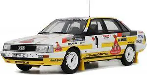 Audi 200 Quattro #4 "Rallye Automobile Monte Carlo" (1987) Limited Edition to 3000 pieces 1/18 Model Car by Otto Mobile