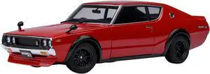 Nissan Skyline 2000GT-R (KPGC110) Tuned Version RHD (Right Hand Drive) Red 1/18 Model Car by Autoart