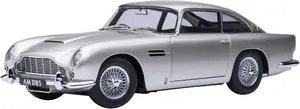 Aston Martin DB5 RHD (Right Hand Drive) Birch Silver 1/18 Model Car by Autoart