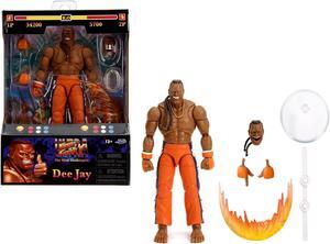 Dee Jay 6" Moveable Figure w/Accessories and Alternate Head and Hands "Ultra Street Fighter II" (2017) Video Game Model by Jada