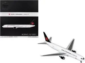 Boeing 767-300F Commercial Aircraft "Air Canada Cargo" White with Black Tail "Gemini 200" 1/200 Diecast Model by GeminiJets