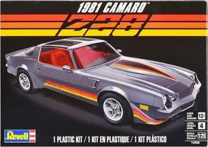 Level 4 Model Kit 1981 Chevrolet Camaro Z/28 1/25 Scale Model by Revell