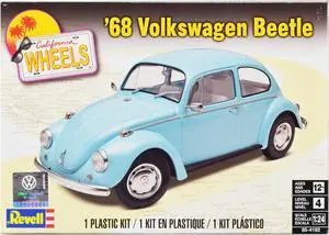 Level 4 Model Kit 1968 Volkswagen Beetle 1/24 Scale Model by Revell