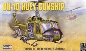 Level 4 Model Kit Bell UH-1D Iroquois "Huey" Gunship Helicopter 1/32 Scale Model by Revell