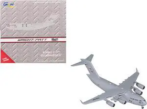 Boeing C-17 Globemaster III Transport Aircraft "United States Air Force" Gray 1/400 Diecast Model Airplane by GeminiJets