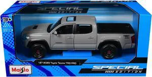 2023 Toyota Tacoma TRD PRO Pickup Truck Gray with Sunroof "Special Edition" Series 1/27 Diecast Model Car by Maisto
