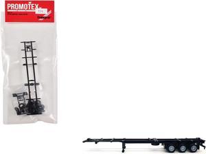 Container Chassis for 3-Axle 48ft 1/87 (HO) Plastic Model by Promotex