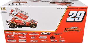 Winged Sprint Car #29 Bud Kaeding "Missile Motorsports" BK Motorsports (2024) 1/18 Diecast Model Car by ACME