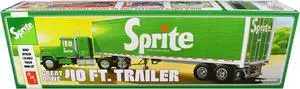 Skill 3 Model Kit Great Dane 40' Dry Goods Trailer "Sprite" 1/25 Scale Model by AMT