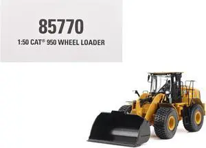 CAT Caterpillar 950 Wheel Loader Yellow "High Line" Series 1/50 Diecast Model by Diecast Masters