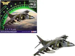 British Aerospace Harrier GR9A Aircraft Royal Air Force "The Aviation Archive" Series 1/48 Diecast Model by Corgi