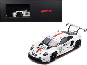 Porsche 911 RSR-19 #91 "Porsche GT Team" GTE Pro Winner "24 Hours of Le Mans" (2022) with Display Case 1/18 Model Car by Spark