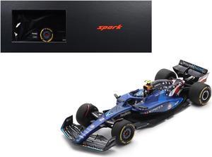 Williams FW45 #2 Logan Sargeant "Williams Racing" F1 "United States GP" (2023) and Acrylic Display Case  1/18 Model Car by Spark