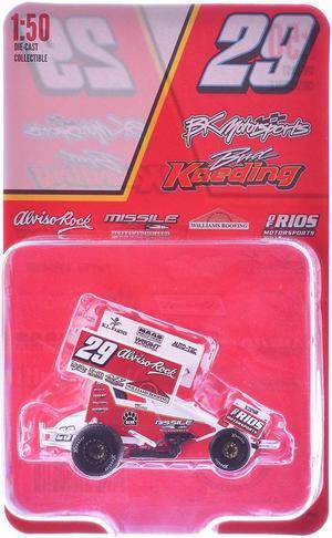 Winged Sprint Car #29 Bud Kaeding "Missile Motorsports" BK Motorsports (2024) 1/50 Diecast Model Car by ACME