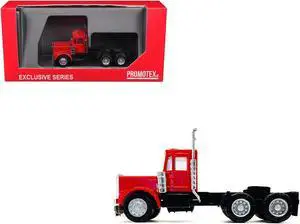 Kenworth W900 Short Day Cab "New Version" Red 1/87 (HO) Plastic Model Car by Promotex