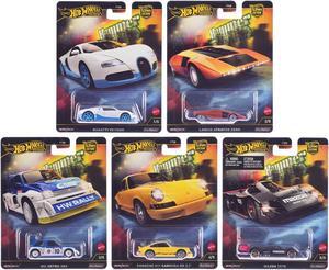 "Hammer Drop" 5 piece Set "Car Culture" 2024 Series F Diecast Model Cars by Hot Wheels