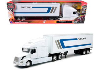New-Ray 1:43 Freightliner M2 White Box Truck Diecast Model - Plastic Back, New