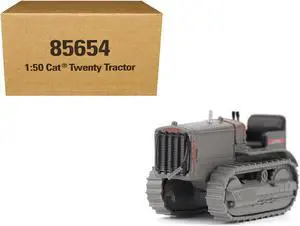 CAT Caterpillar Twenty Tractor Gray "Centennial Series" 1/50 Diecast Model made by Diecast Masters