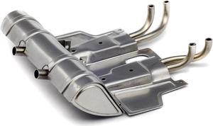 Street Exhaust for Porsche 904 Carrera GTS with Display Case 1/18 Diecast Model by CMC