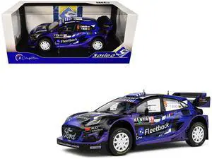 Ford Puma Rally1 Hybrid #9 "Safari Rally Kenya" (2022) "Competition" Series 1/18 Diecast Model Car by Solido