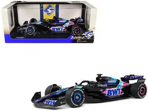 Alpine A524 Presentation Edition "BWT" "F1 World Championship" (2024) "Competition" Series 1/18 Diecast Model Car by Solido