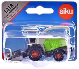 Claas 960 Jaguar Forage Harvester Green and Gray Diecast Model by Siku
