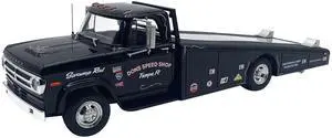 1970 Dodge D-300 Ramp Truck Black "Don's Speed Shop" Limited Edition to 300 pieces Worldwide 1/18 Diecast Model Car by ACME