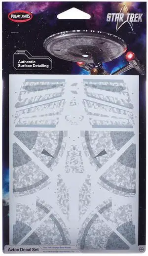 USS Enterprise NCC-1701 Aztec Decal Set "Star Trek: Strange New Worlds" (2022-Current) TV Series 1/1000 Scale by Polar Lights