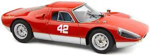 Porsche 904 Carrera GTS #42 Red "Pebble Beach Auction 2017" Limited Edition to 1000 pieces 1/18 Die Cast Model Car by CMC