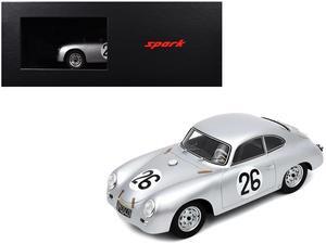 Porsche 356 #26 "Porsche KG" "24 Hours of Le Mans" (1956) with Display Case 1/18 Model Car by Spark