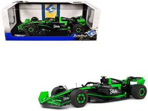 Kick Sauber C44 #24 Zhou Guanyu "Kick Sauber F1 Team" "Bahrain GP" (2024) "Competition" Series 1/18 Diecast Model Car by Solido