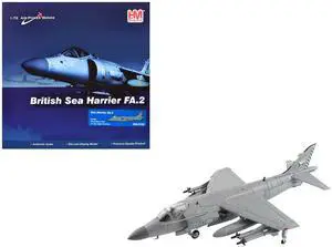 British Aerospace Sea Harrier FA.2 Aircraft with Sea Eagle Missiles "ZH796" (2018) British Royal Navy "Air Power Series"