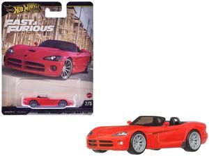 2003 Dodge Viper SRT10 Red "The Fast and the Furious: Tokyo Drift" (2006) Movie Diecast Model Car by Hot Wheels