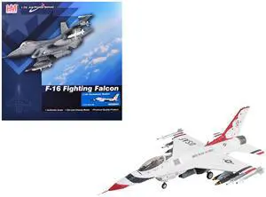 Lockheed F-16C Fighting Falcon Fighter Aircraft United States Air Force "Air Power Series" 1/72 Diecast Model Hobby Master