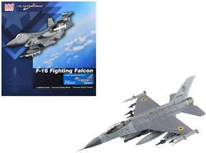 Lockheed F-16AM Fighting Falcon Fighter Aircraft Ukrainian Air Force "Air Power Series"1/72 Diecast Model Hobby Master