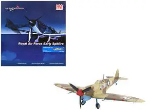 Supermarine Spitfire Mk.Vb Trop Fighter Aircraft Mediterranean Allied Coastal Air Force 1/48 Diecast Model Hobby Master