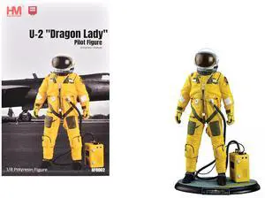 U-2 "Dragon Lady" Pilot Polyresin Statue "Statue Series" 1/8 Model by Hobby Master
