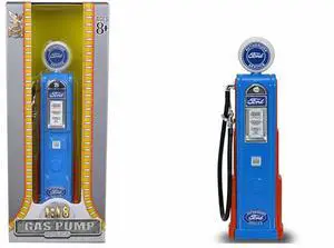 Ford Gasoline Vintage Gas Pump Digital 1/18 Diecast Replica by Road Signature