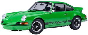 Porsche 911 Carrera 2.7 RS Viper Green with Black Stripes and Wheels 1/18 Model Car by Autoart