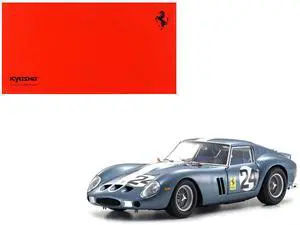 Ferrari 250 GTO #24 Phil Hill - Olivier Gendebien 2nd Place "Sebring 12 Hours" (1962) 1/18 Diecast Model Car by Kyosho