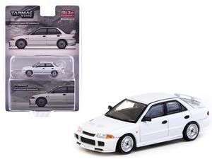Mitsubishi Lancer RS Evolution III RHD (Right Hand Drive) White "Global64" Series 1/64 Diecast Model Car by Tarmac Works