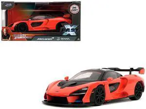 McLaren Senna Red and Black "Fast X" (2023) Movie "Fast & Furious" Series 1/32 Diecast Model Car by Jada