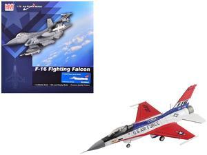 Lockheed F-16CM Fighting Falcon Fighter Aircraft "Viper Demo" (2024) US Air Force 1/72 Diecast Model by Hobby Master