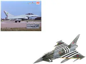 Eurofighter Typhoon FGR4 Fighter Aircraft British Royal Air Force "Air Power Series" 1/72 Diecast Model by Hobby Master