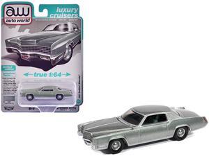 1967 Cadillac Eldorado Crystal Firemist Metallic with Green Interior "Luxury Cruisers" 1/64 Diecast Model Cars by Auto World