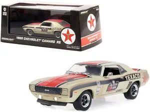 1969 Chevrolet Camaro RS #18 "Texaco" "OPTIMA Street Car: GTV Class" (2021) (Raced Version) 1/43 Diecast Model Car made by Greenlight
