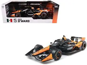 Dallara IndyCar #5 Pato O'Ward "Arrow" Arrow McLaren "NTT IndyCar Series" (2025) 1/18 Diecast Model by IXO Models